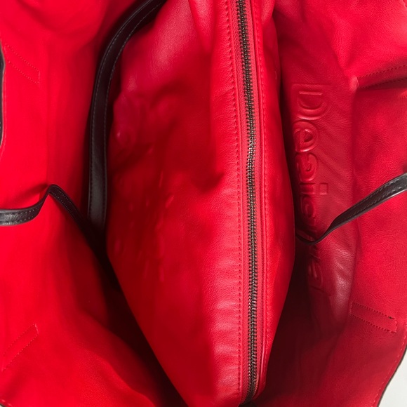 Desigual reversible tote “I love more “with small bag - Picture 10 of 16